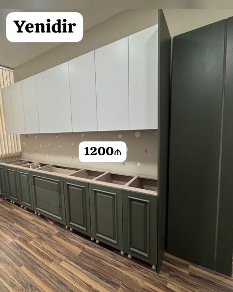 *1200₼ yeni Mətbəx mebeli Satılır*‼ MDF maşın kraskası — Ikinci_el_mebel_halalliqla — Mətbəx mebeli