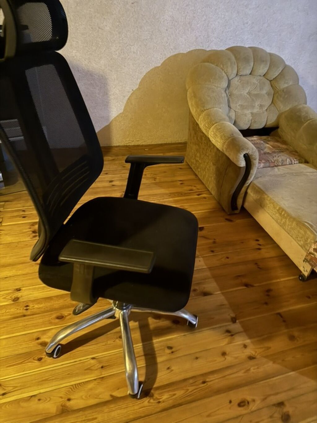 Çevrilən kreslo (yataq funksiyalı) - Model: açılıb-bağlanan bir — Kreslolar, Bakı (4)