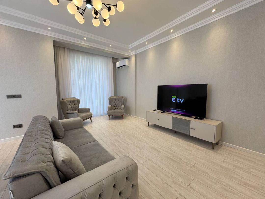 İcarəyə verilir 3 otaqlı yeni tikili 150 m² — Mənzil, Bakı (6)