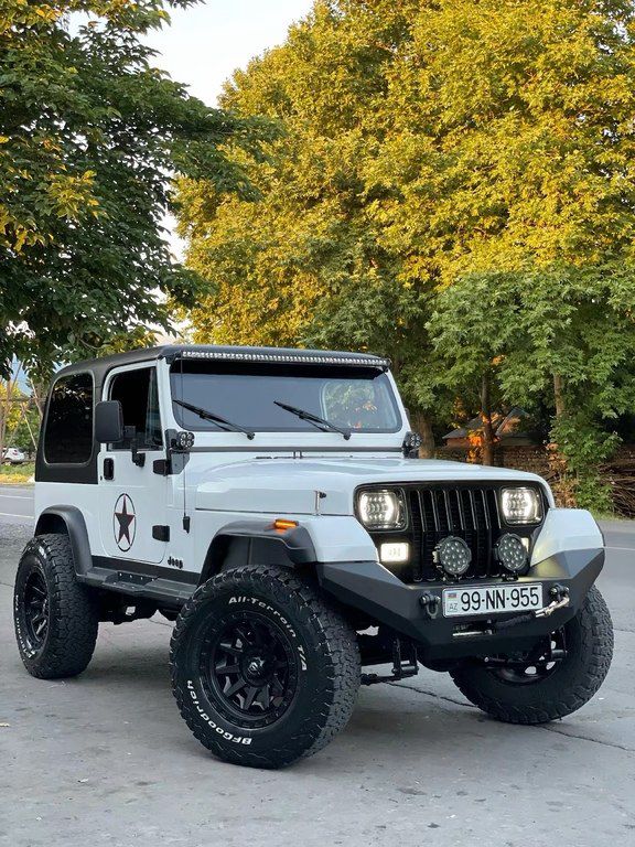 Jeep Wrangler, 4.0 L, 1993 il, 55 000 km 99-NN-955 — Avtomobillər, Zaqatala (12)