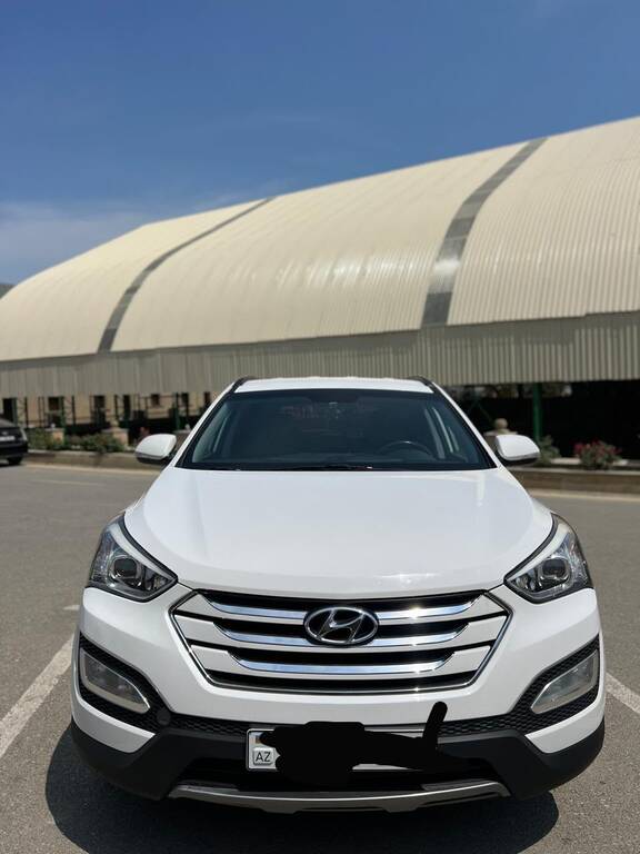 Hyundai Santa Fe, 2.0 L, 2014 il, 186 000 km — Avtomobillər, Bakı (3)
