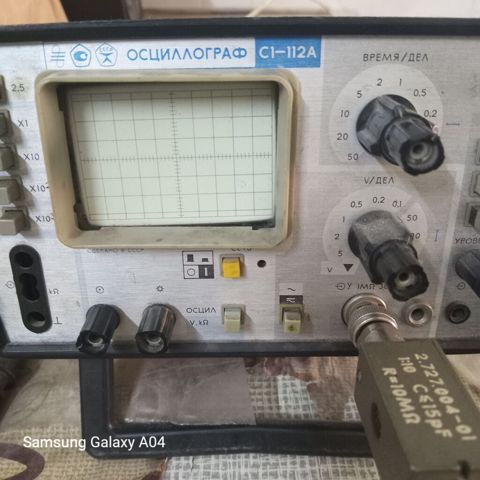 Oscıllograf C1-112A (Ссср istehsalı) Texniki xüsusiyyətlər və — Bakı