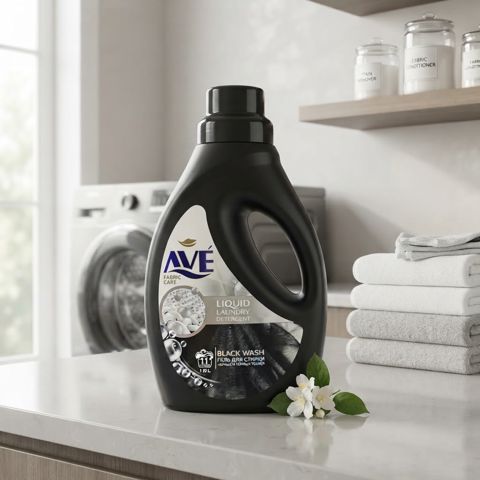 Yumşaldıcı AVE, qara paltar üçün, çiçəkli, 1000 ml — Bakı