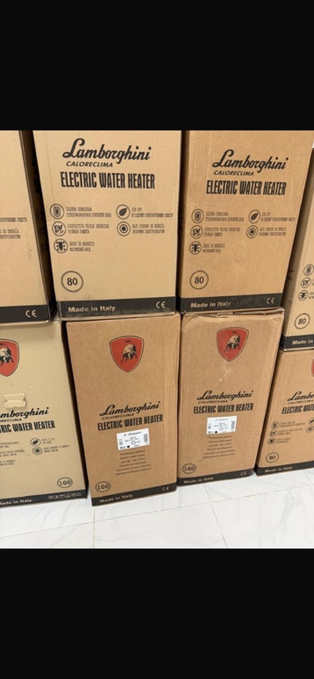 Kombi 24Kwt Lamborghini Italya istehsali 2 əd qalib. Elektrik Su — Su qızdırıcılar, Bakı (3)