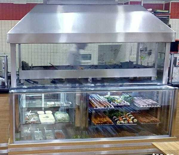 Paslanmaz polad restoran manqalı — İsitmə avadanlığı, Bakı (9)