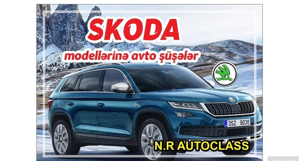 Avtomobil şüşəsi Skoda modelləri üçün — Bakı