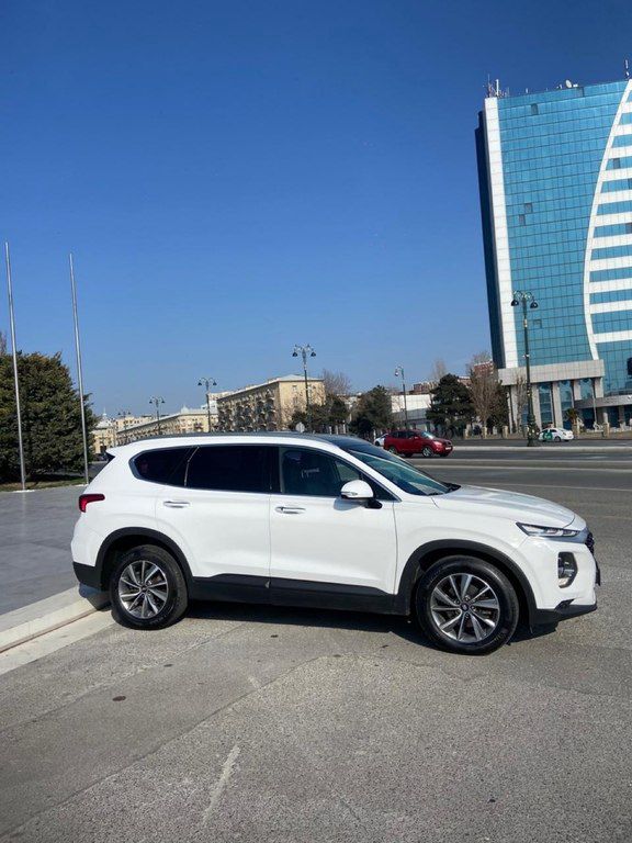 Hyundai Santa Fe, 2.0 L, 2019 il, 147 000 km 77-AT-709 — Avtomobillər, Bakı (7)
