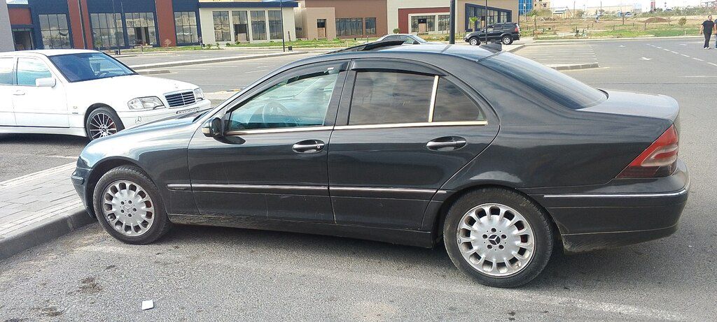Mercedes C 200, 1.8 L, 2001 il, 380 540 km — Avtomobillər, Bakı (7)