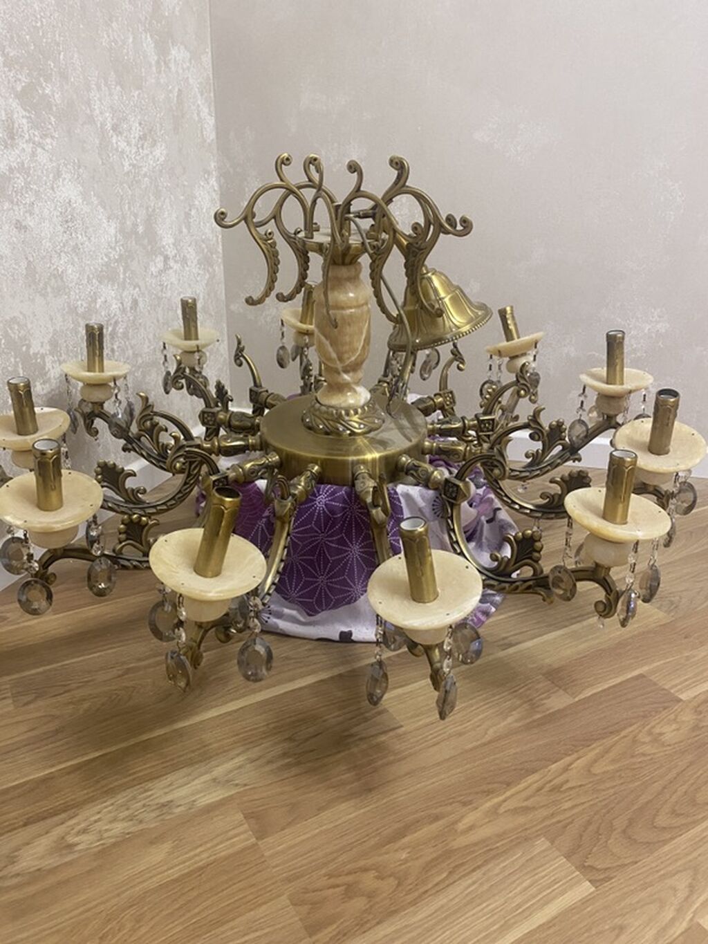 Çılçıraq, 10 və daha çox lampa, Metal — Tavan is?qlar? v? cilc?raqlar, Bakı (5)
