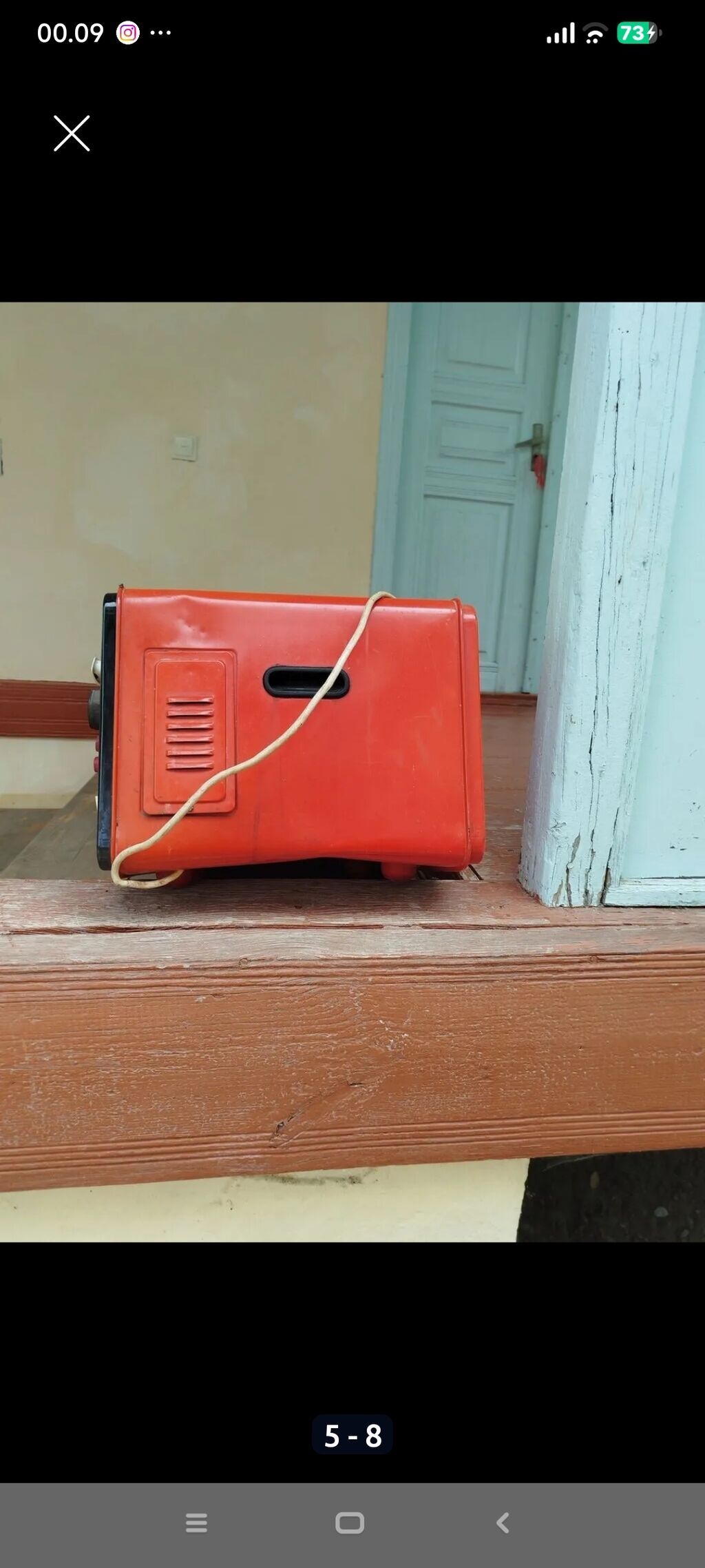Məhsul: Elektrik mini soba (qırmızı rəngdə), 2 ədəd Stolüstü — Masaüstü plitələr, Mingəçevir (4)