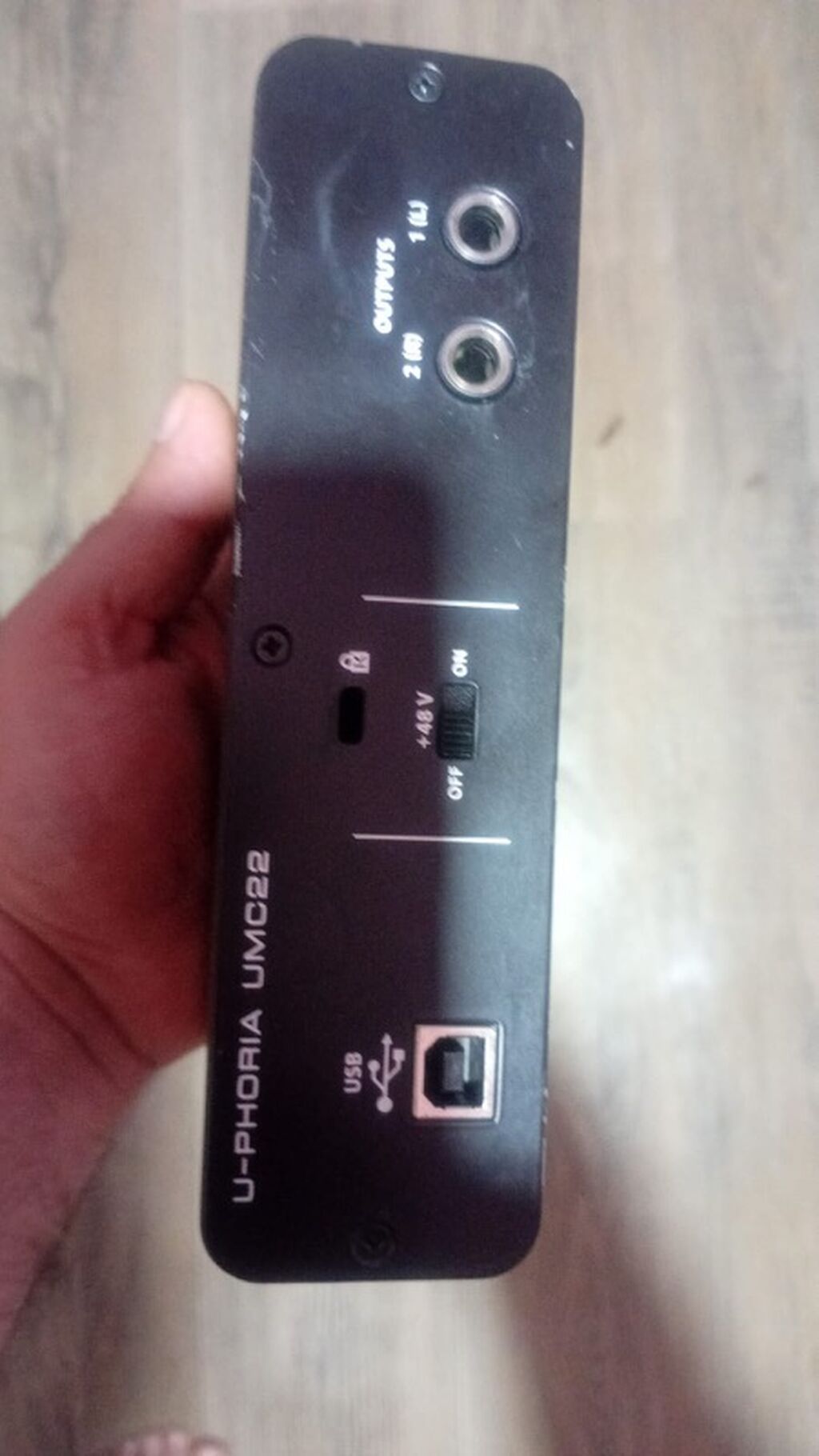 Behringer U-Phoria UMC22 USB Audio İnterfeysi - 2 giriş / 2 çıxışlı — Studiya və konsert üçün, Şəmkir (3)
