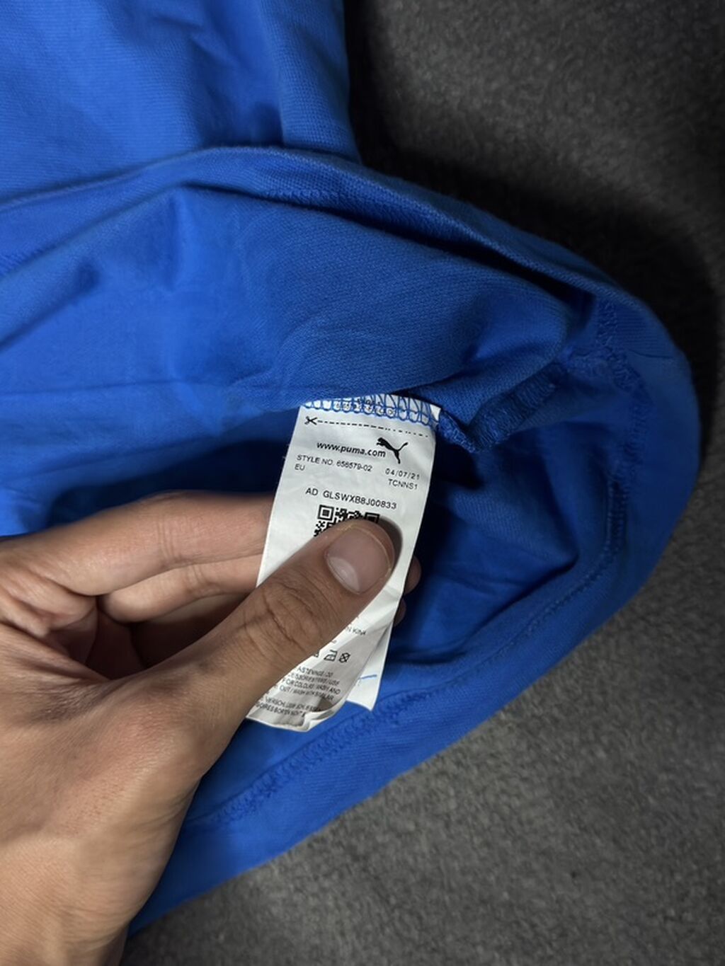 Polo köynək, Puma, L, rəng - Mavi — Futbolka və polo, Bakı (4)