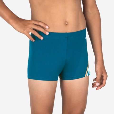 Oğlanlar üçün üzgüçü tumanları Decathlon 500 Fitib, mavi, poliester, ölçü 10-11 yaş — Bakı