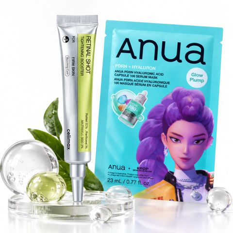 Qulluq üçün kosmetika dəsti 93753657 (üz üçün krem 15 q + parça maska 23 ml) — Bakı