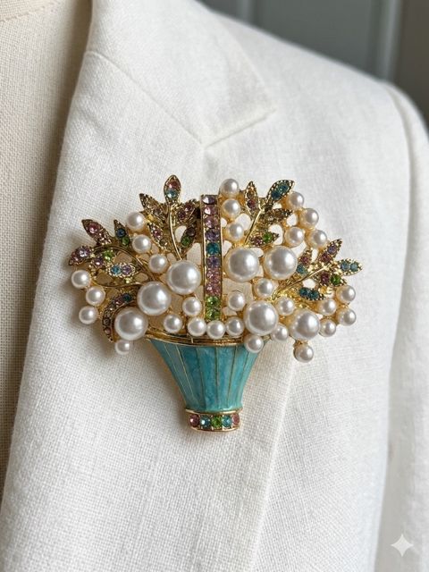 Broş Xuping Jewelry 2026-077100097, qadınlar üçün, rəngbərəng, bijuteriya ərintisi — Bakı