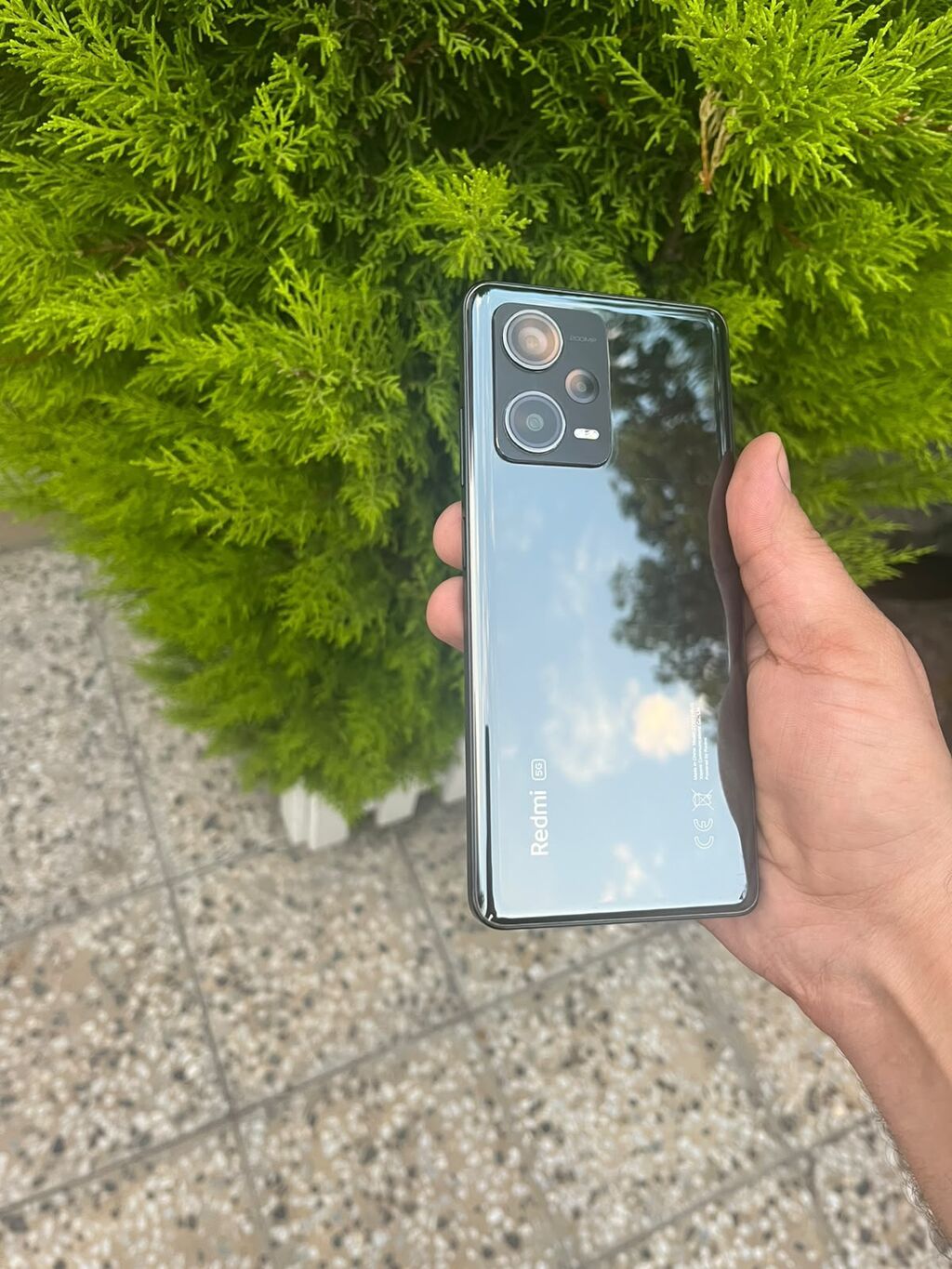 Redmi Note 12 Pro+, 256 GB, rəng - Qara, Barmaq izi — Xiaomi, Quba (5)
