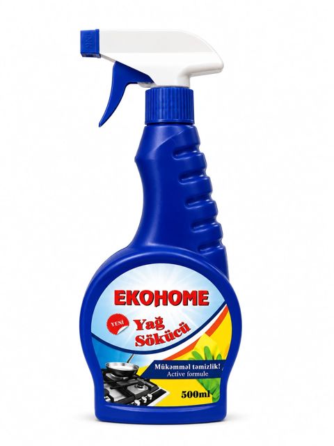 Mətbəx üçün vasitə Ekohome Yağ Sökücü, maye, 500 ml — Bakı