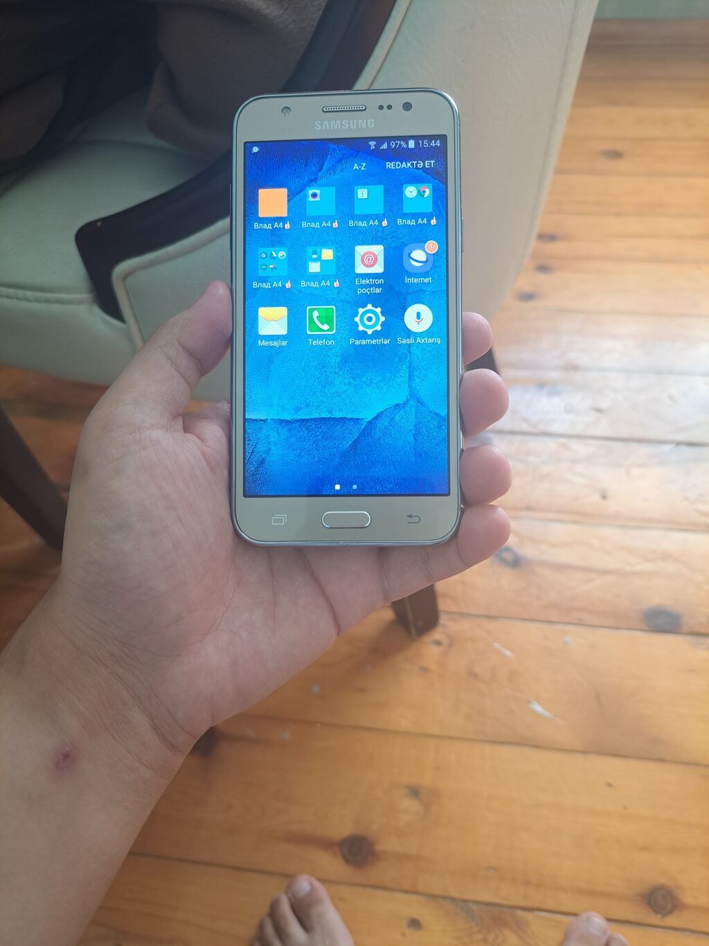 Samsung Galaxy J5 2016, 16 GB, rəng - Qızılı, İki sim kartlı — Samsung, Bakı (2)