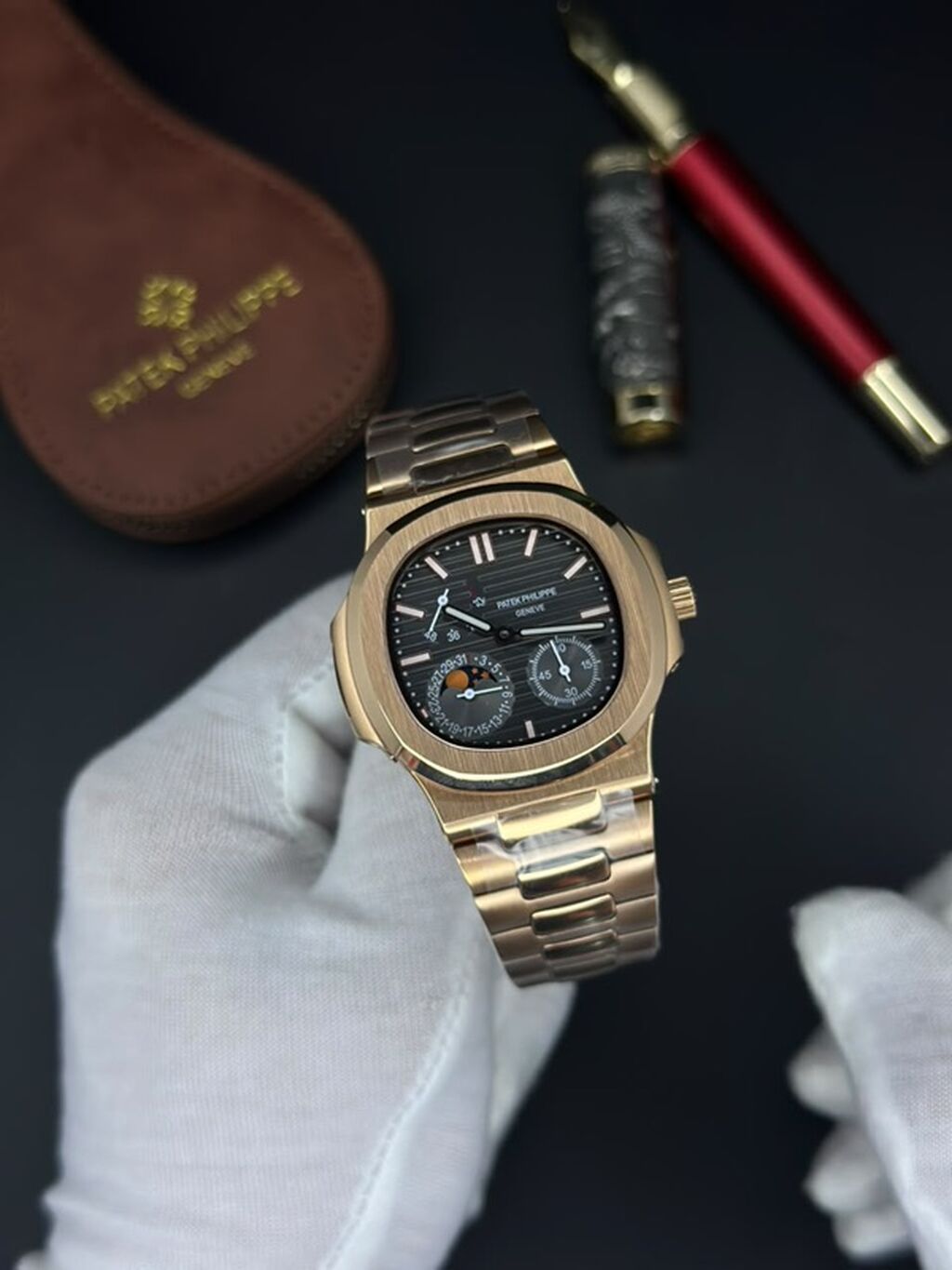 Yeni, Qol saatı, Patek Phillipe, rəng - Qızılı — Qol saatları, Bakı (5)