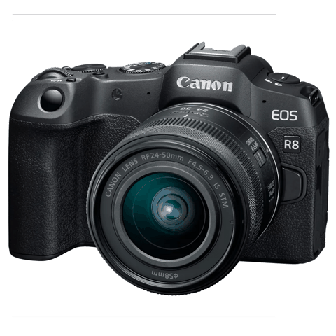 Canon EOS R8 Mirrorless Camera with RF 24-50mm f/4.5-6.3 IS STM Lens Kit — Bakı