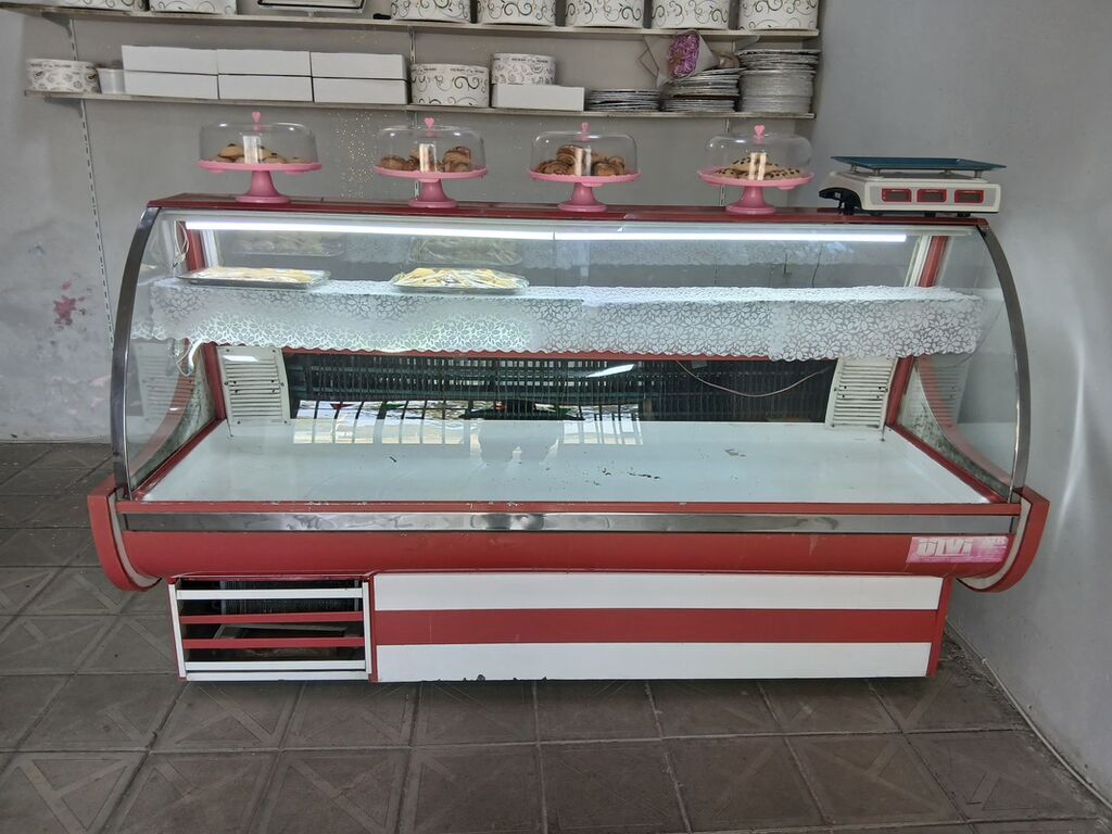 Mağaza/vitrin soyuducu vitrin - Tip: Şirniyyat, çörək-bulka — Soyuq vitrini, Bərdə (4)