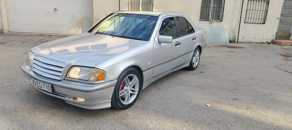 Mercedes C 200, 2.0 L, 1999 il, 283 976 km 99-EG-710 — Avtomobillər, Bakı (2)
