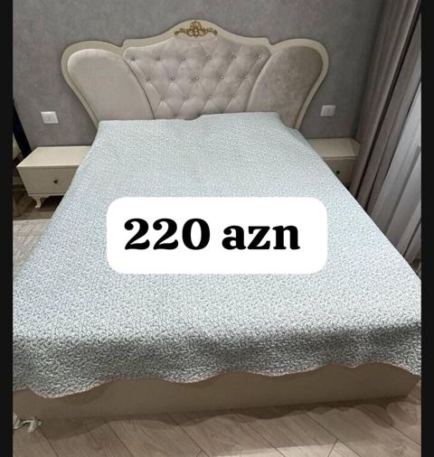 İşlənmiş, İkinəfərlik çarpayı, Bazasız, Matras ilə, Siyirməsiz — Bakı