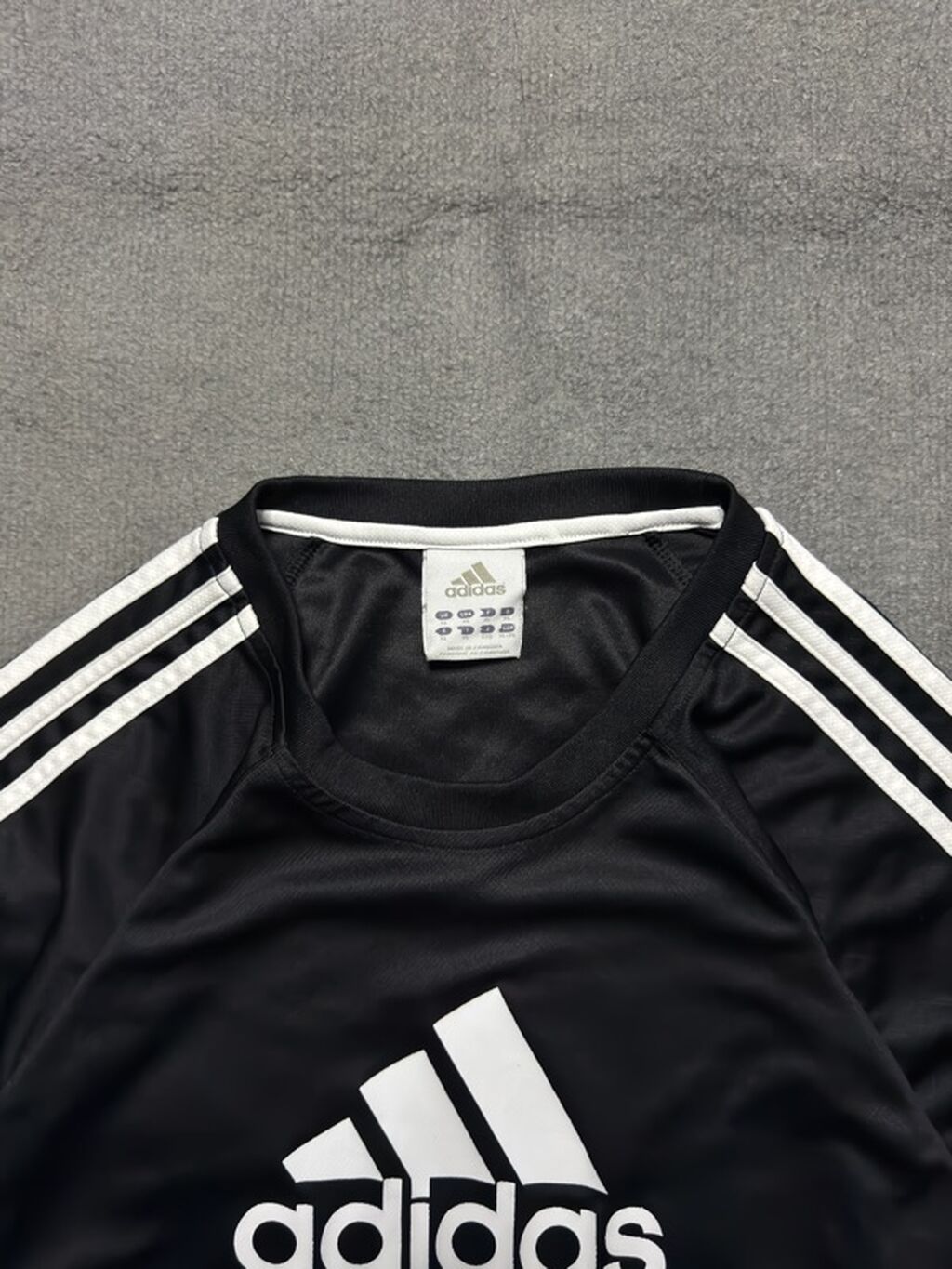 Futbolka, Adidas, XL, rəng - Qara — Futbolka və polo, Bakı (3)