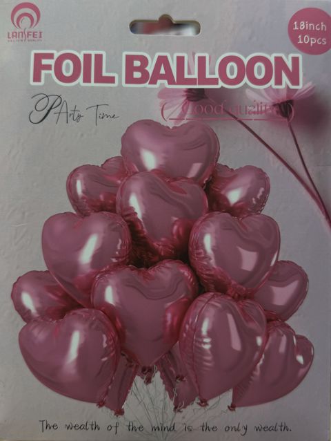 Hava şarları dəsti, çəhrayı, 10 əd — Bakı
