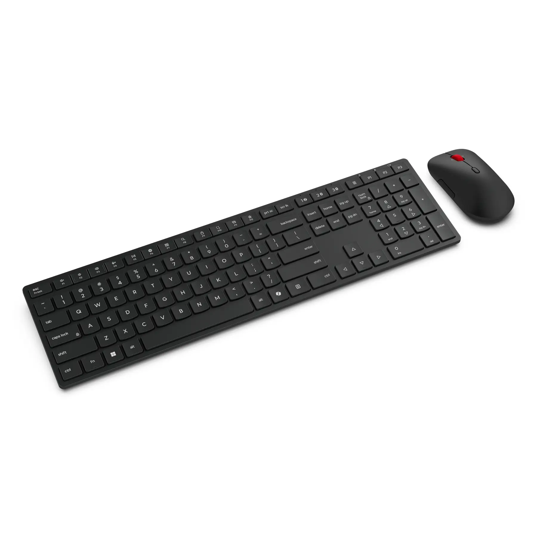 Lenovo Wireless Multi-Mode Pro Combo Keyboard and Mouse 6000-Russian/Cyrillic (4X31S04838) — Veb kameralar, Bakı (2)