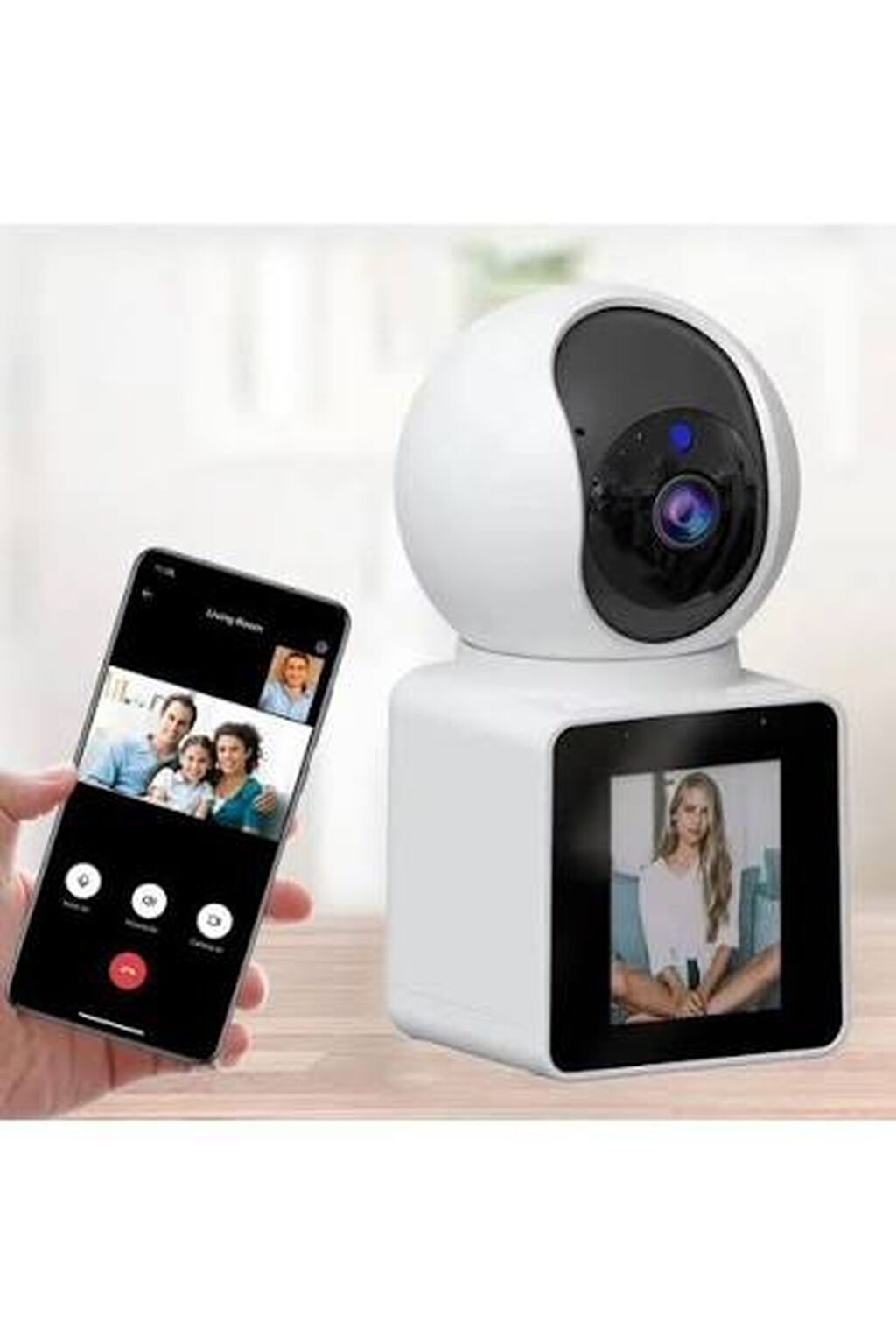 Ağıllı Wi‑Fi IP kamera – ekranlı video danışıq və nəzarət cihazı — Surveillance sistemləri, Digah