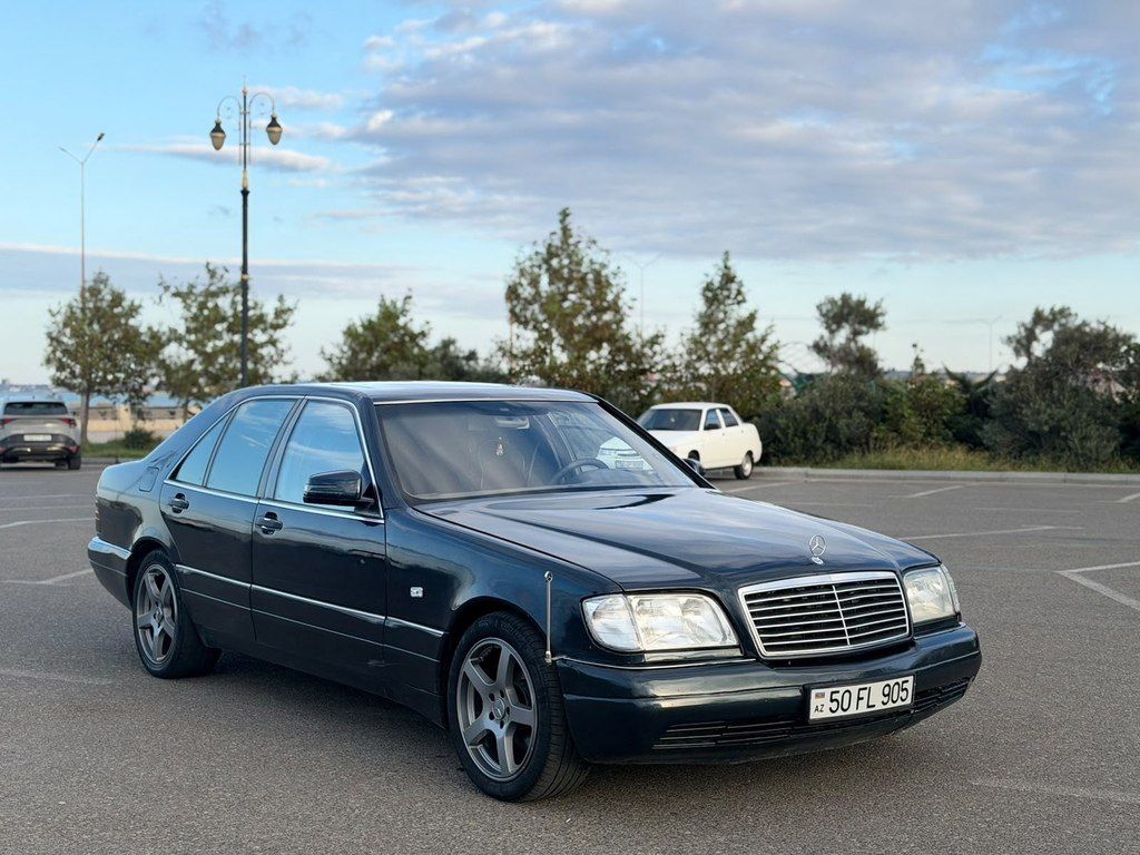 Mercedes S 300, 3.0 L, 1999 il, 520 000 km 50-FL-905 — Avtomobillər, Bakı (2)