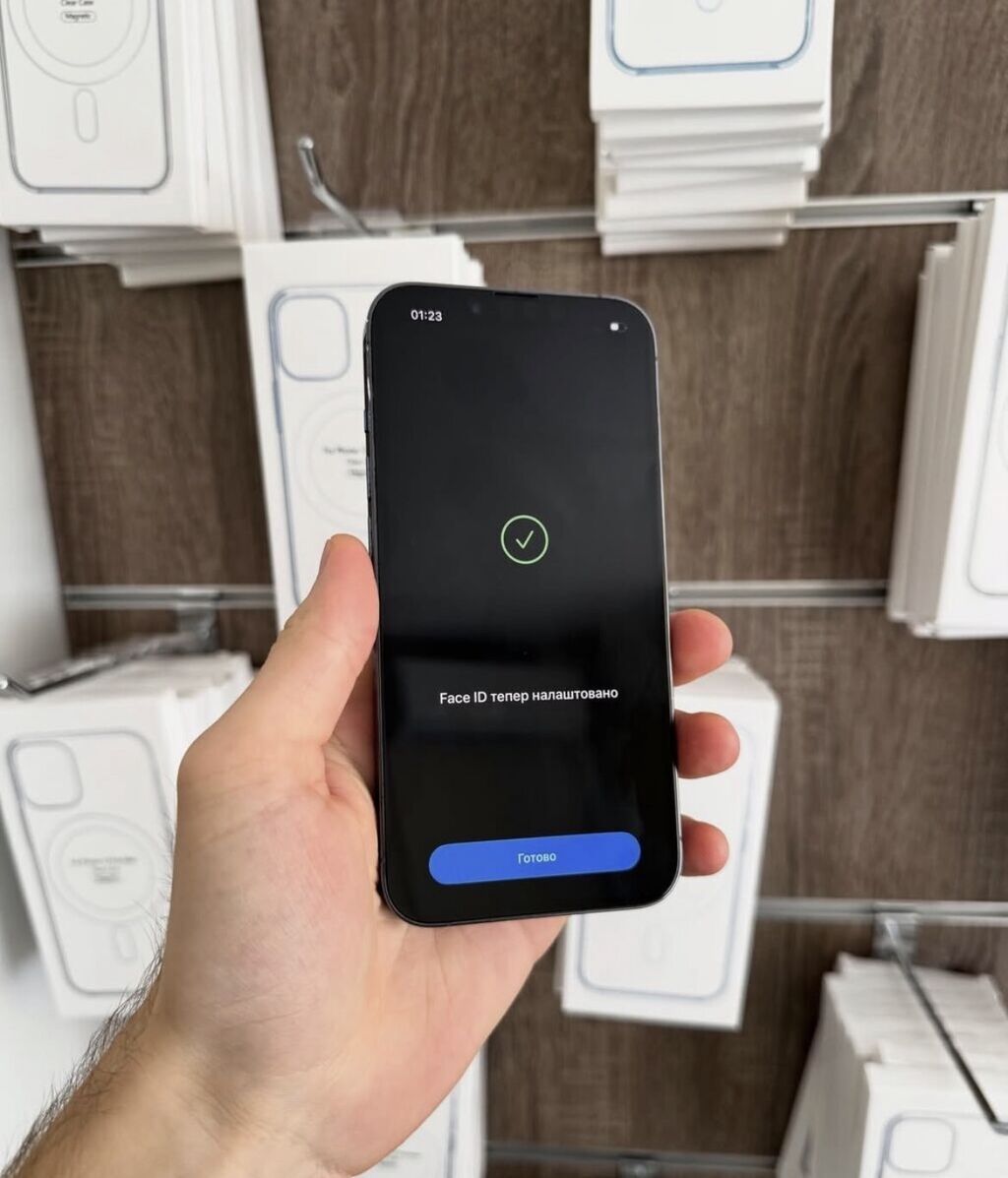 IPhone 13 Pro, 128 GB, Sierra Blue, Zəmanət, Simsiz şarj, Face ID — Apple iPhone, Bakı (4)