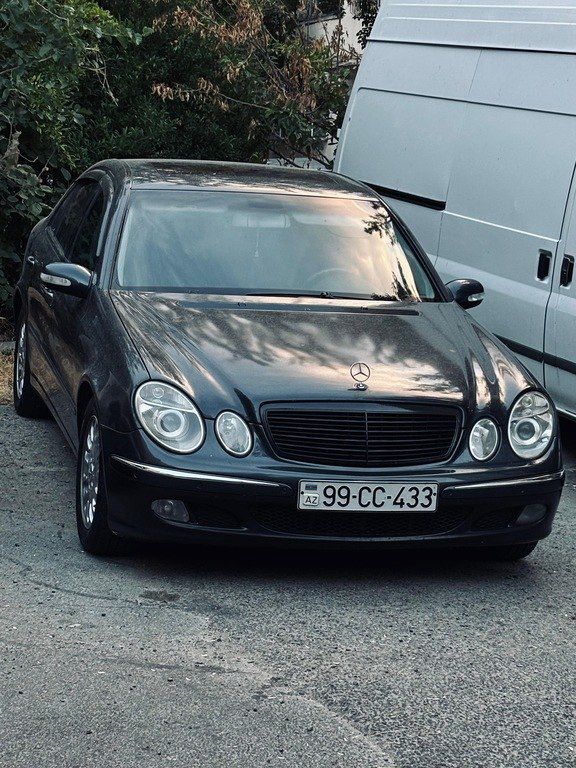 Mercedes E 220, 2.2 L, 2003 il, 570 000 km 99-CC-433 — Avtomobillər, Bakı (3)
