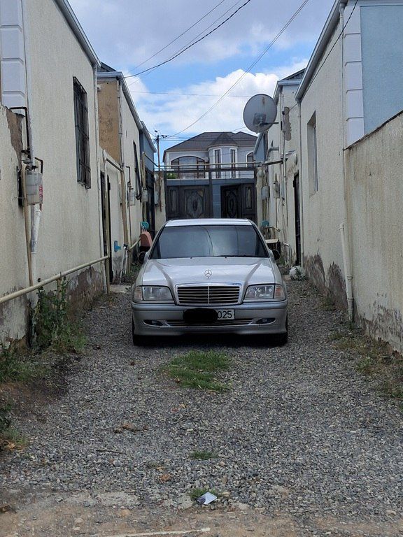 Mercedes C 200, 2.0 L, 1998 il, 245 000 km — Avtomobillər, Qəbələ (2)