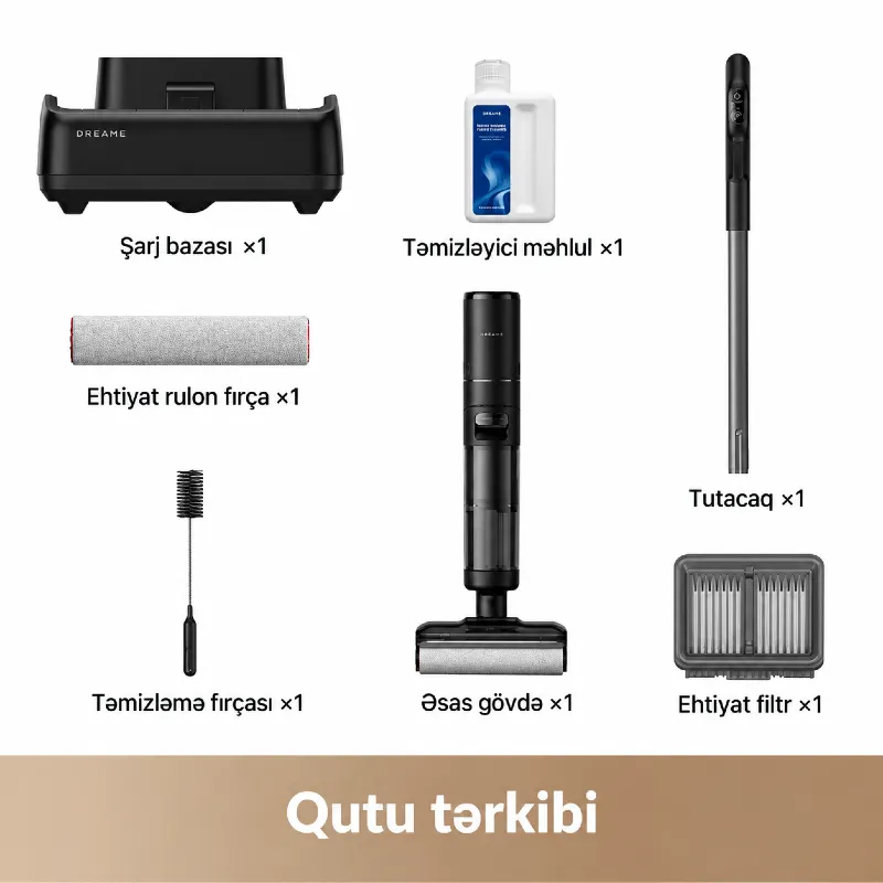 Dreame H12 Pro FlexReach Wet and Dry Vacuum Cleaner (HHR44A) — Tozsoran, Bakı (8)