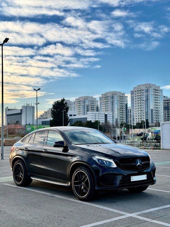 Mercedes GLE 43 AMG 4MATIC Coupe, 3.0 L, 2018 il, 145 000 km — Avtomobillər, Bakı