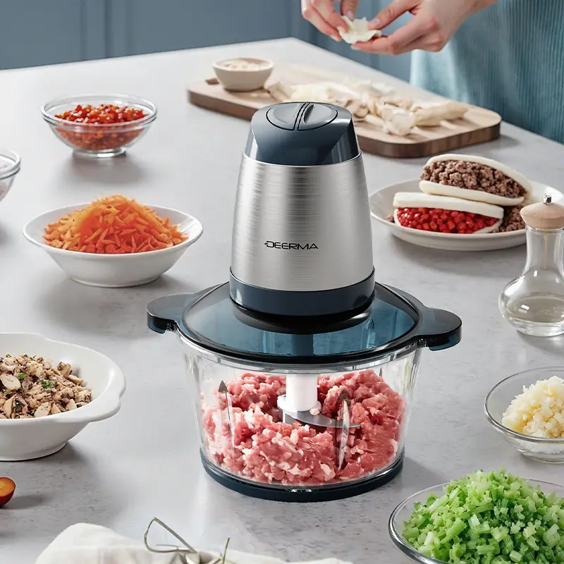 Deerma Electric Meat Grinder JR01 — Blenderlər, xırdalayanlar və mikserlər, Bakı (2)