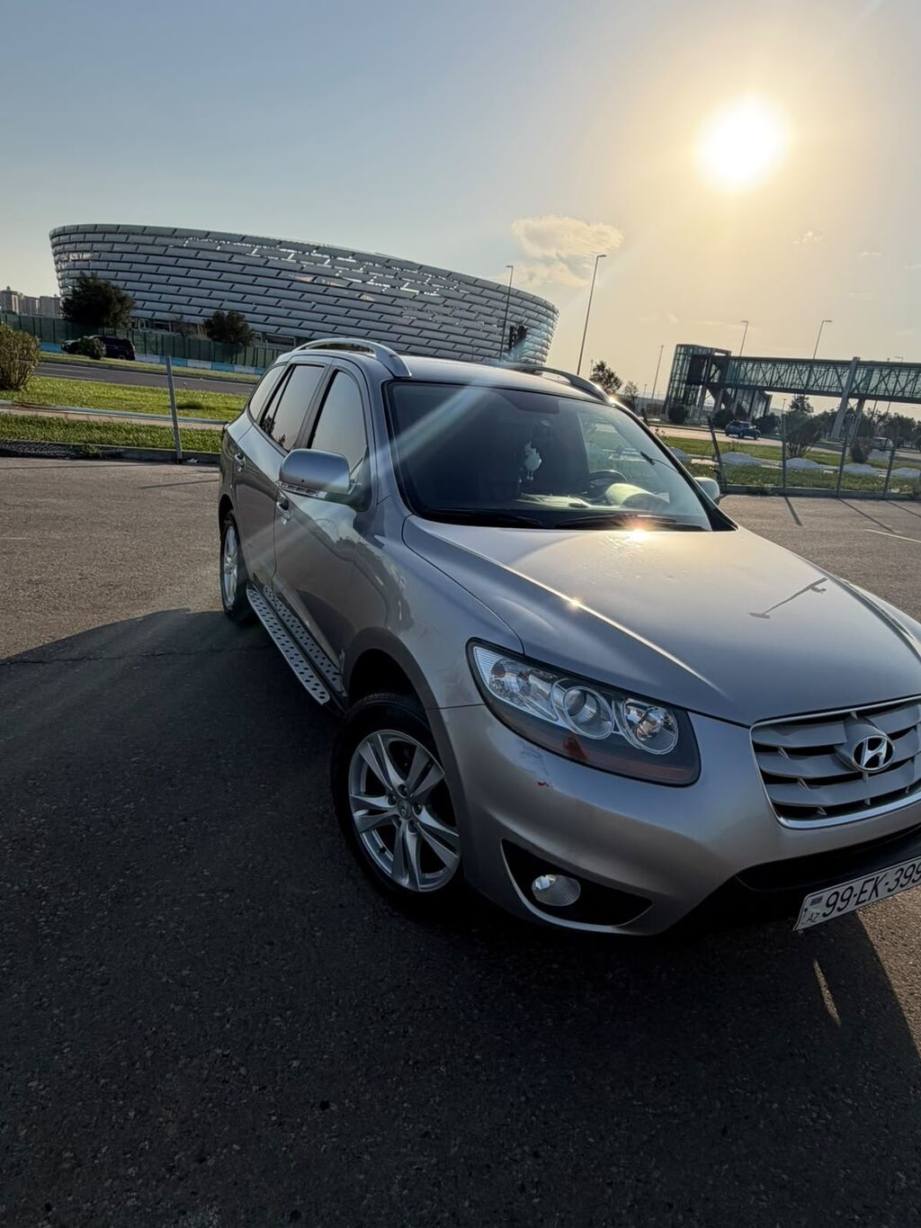 Hyundai Santa Fe: 2 l 2010 il Ofrouder/SUV 99-EK-399 — Avtomobillər, Bakı (2)