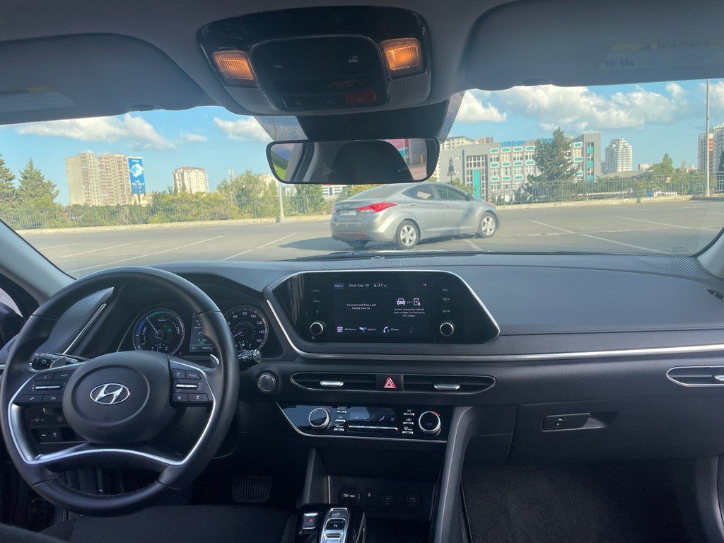 Hyundai Sonata, 2.0 L, 1.62 kWh, 2022 il, 46 000 km 77-JK-136 — Avtomobillər, Bakı (6)