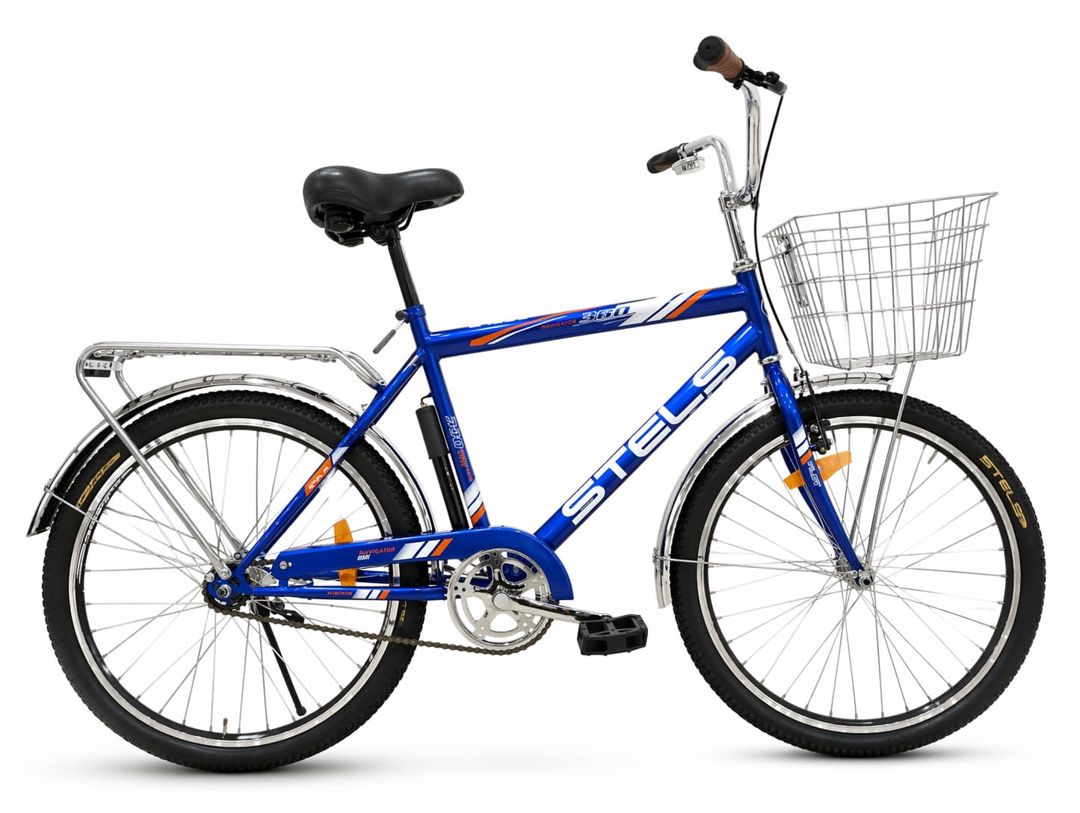 Şəhər velosipedi Stels A0007, mavi, 11+ yaş, 26" — Velosipedlər, Bakı (3)