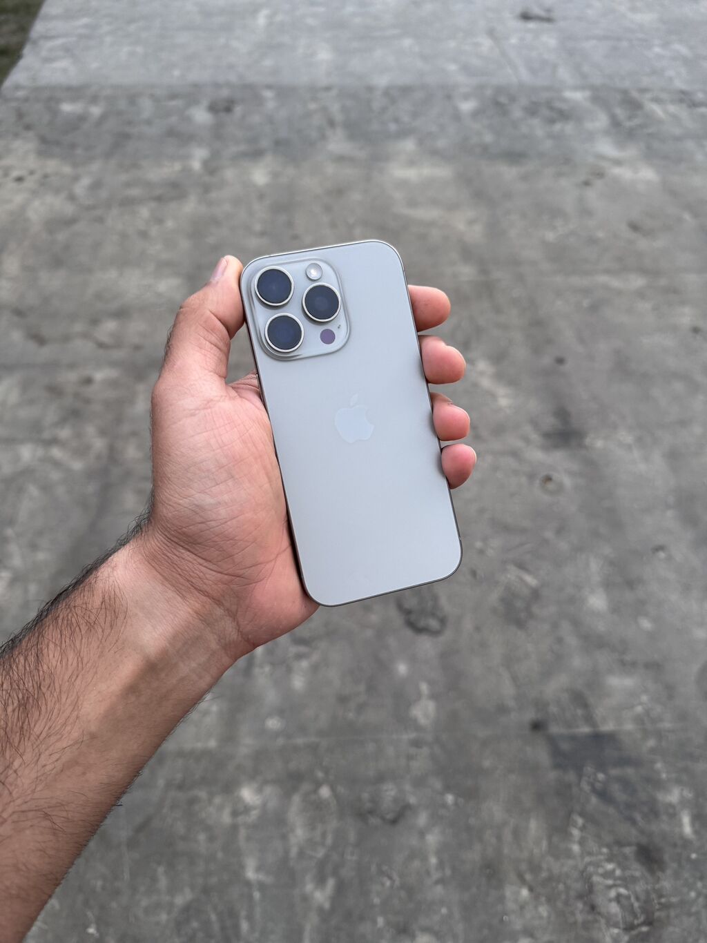 IPhone 16 Pro, 128 GB, Natural Titanium, Face ID, Sənədlərlə, Zəmanət — Apple iPhone, Güzdək (5)