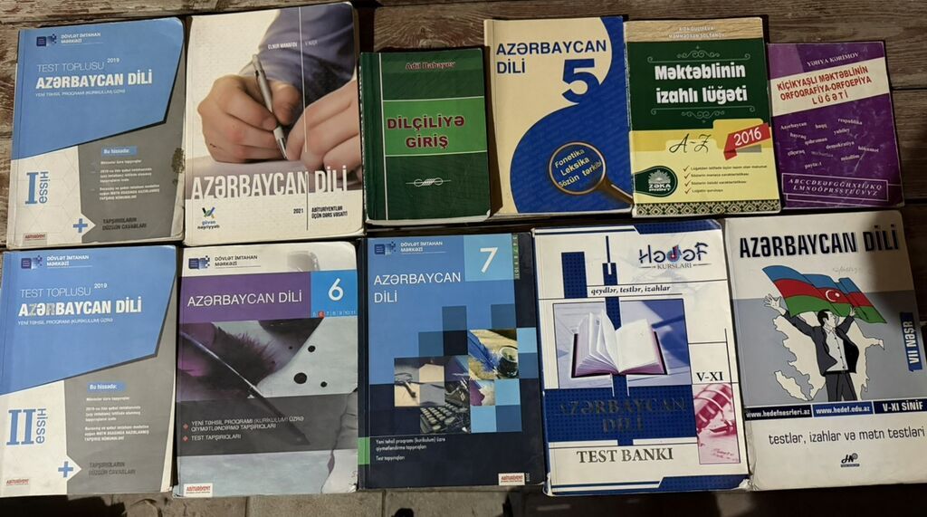 Məktəb və abituriyent hazırlığı üçün müxtəlif fənlərdən dərslik və — Kitablar, Digah (2)
