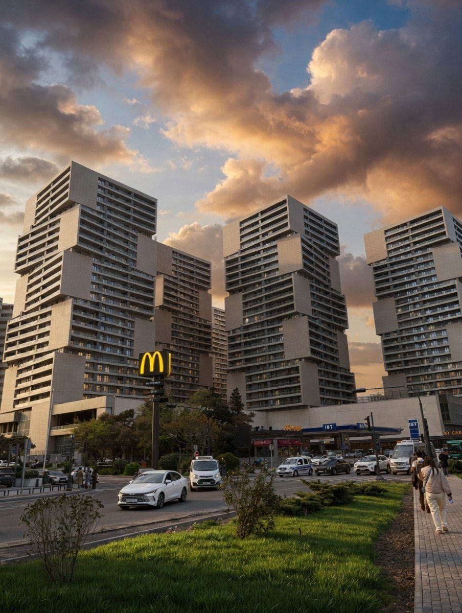 Satılır 2 otaqlı yeni tikili 65 m² — Mənzil, Bakı (6)