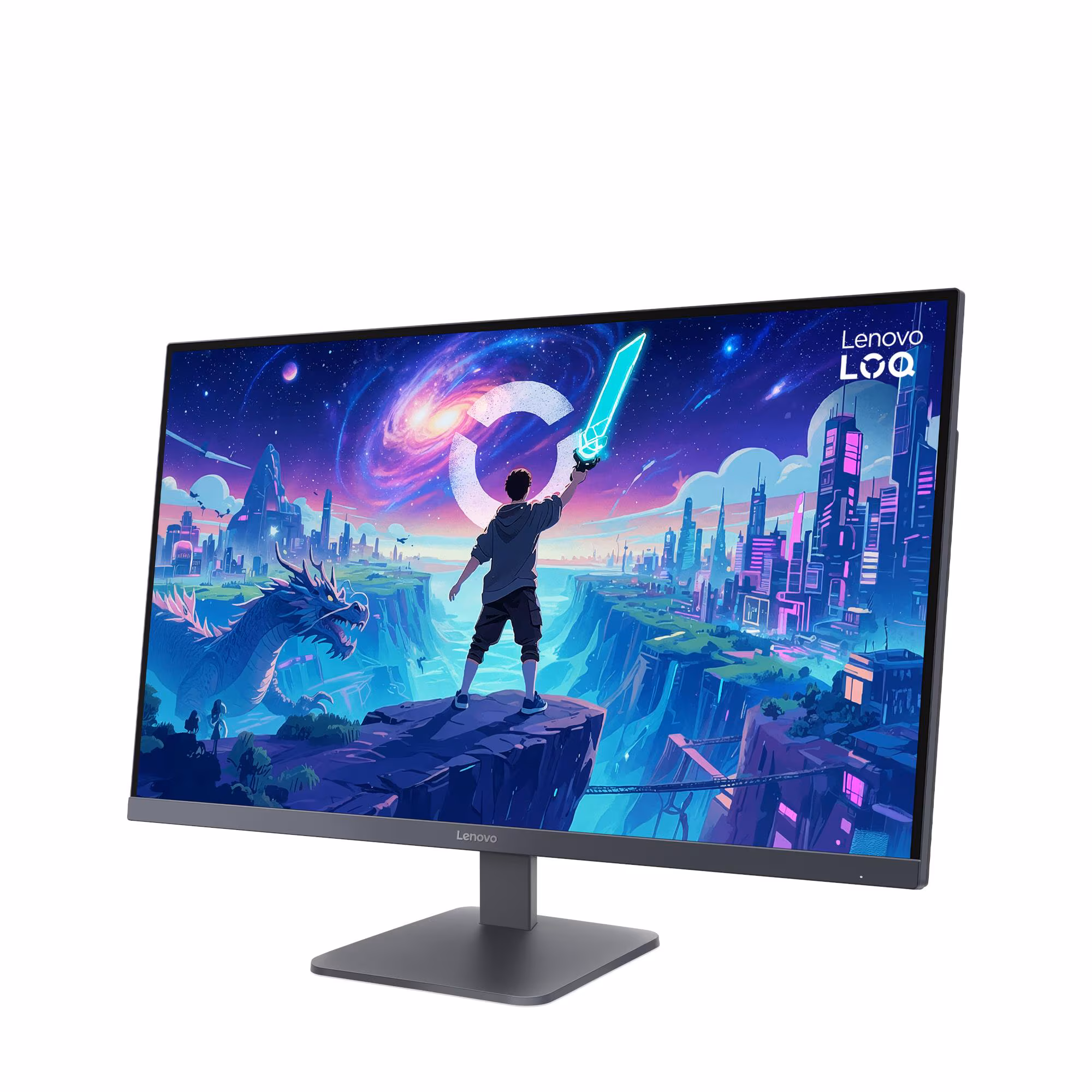 Monitor Lenovo LOQ 32Q-10/ 31.5" (2560x1440) Wled/ 180Hz Lunar Grey (68F7GAC1EU) — Bakı