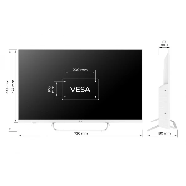 Kıvı Smart TV 32 FHD White 32F760QW — Televizorlar, Bakı (5)