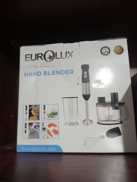 Eurolux Hand Blender EU-HB2059LSB4 – 4‑ü 1-də çoxfunksiyalı mətbəx — Bakı