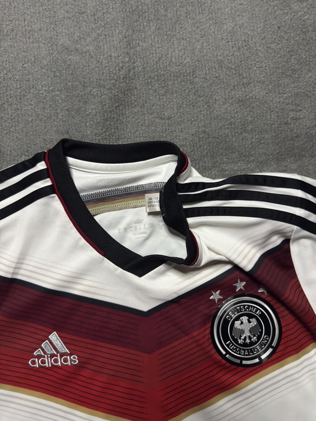 Futbolka, Adidas, M, rəng - Ağ — Futbolka və polo, Bakı (5)