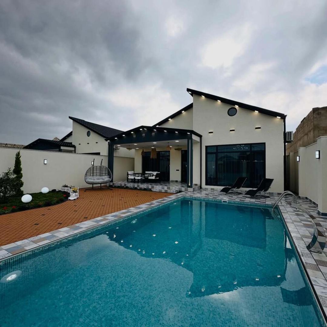 İcarəyə verilir 4 otaqlı həyət evi/bağ evi 250 m² — Ev, villa, Bakı (2)