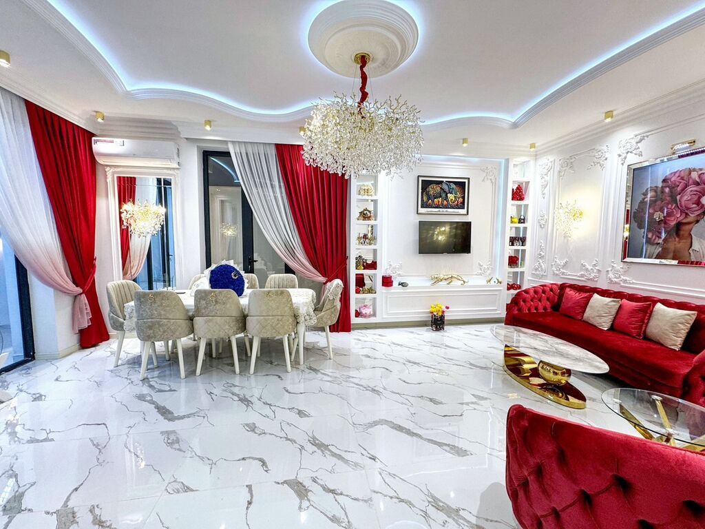 Lüks iki mərtəbəli villa – modern eksteryer və yüksək səviyyəli — Ev, villa, Bakı (5)